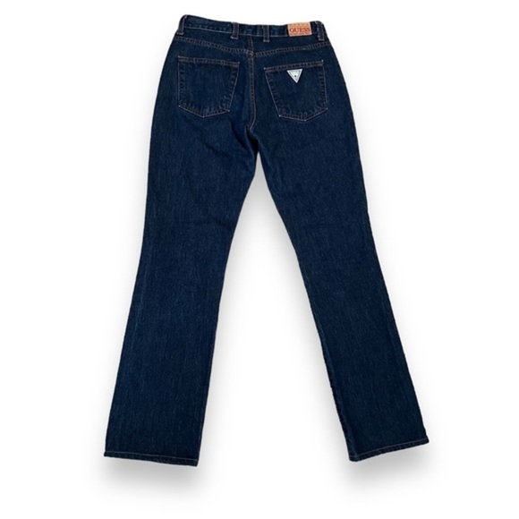 Y2K 90’s Guess Jeans High Waisted Straight Leg Jeans Size 27 - Picture 4 of 7